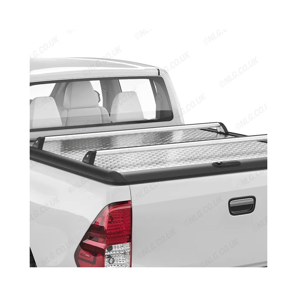 Barres transversales pour couvre-tonneau Mountain Top Silver pour VW Amarok 2011-2020