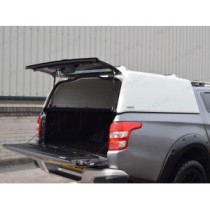 Toit rigide Fiat Fullback Pro//Top Tradesman - Porte arrière en verre et W32 blanc