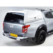 Fiat Fullback Pro//Top Gullwing Hardtop Canopy - Porte arrière en verre et W32 Blanc