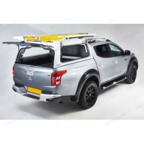 Fiat Fullback Pro//Top Gullwing Hardtop Canopy - Porte arrière en verre et W32 Blanc