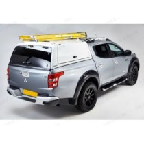 Fiat Fullback Pro//Top Gullwing Hardtop Canopy - Porte arrière en verre et W32 Blanc