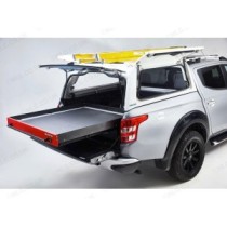 Fiat Fullback Pro//Top Gullwing Hardtop Canopy - Porte arrière en verre et W32 Blanc