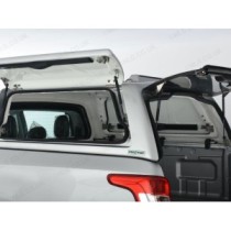 Fiat Fullback Pro//Top Gullwing Hardtop Canopy - Porte arrière en verre et W32 Blanc