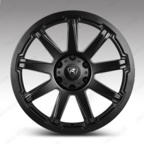 Jante en alliage Fiat Fullback 18" Predator Hurricane - Noir mat