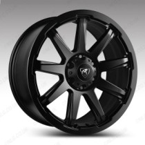 Jante en alliage Fiat Fullback 18" Predator Hurricane - Noir mat