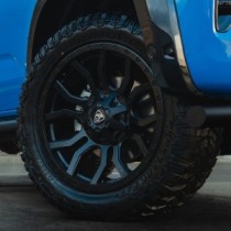 VW Amarok 2023 - Jante en alliage Predator Panthera 20" - Noir mat