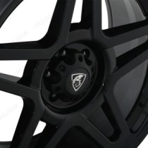 Jante en alliage Predator Fox 20x9 pour BMW X5 en noir brillant