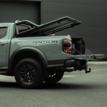 Ford Raptor 2023 - Couvercle relevable en aluminium noir ProTop