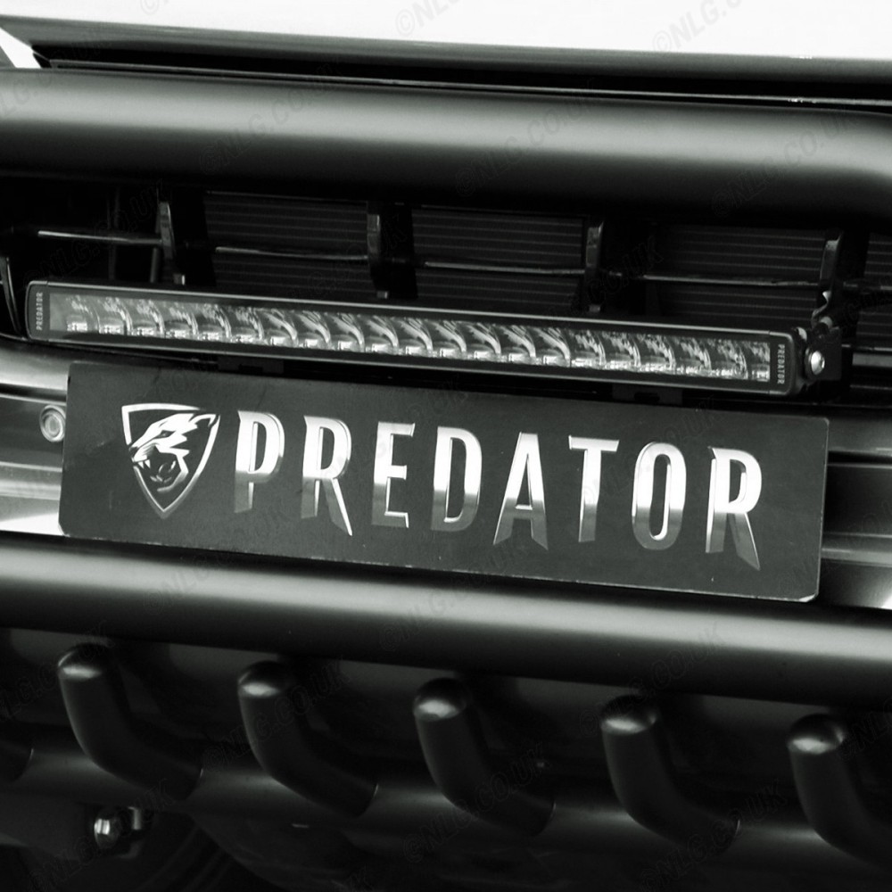 Kit d'intégration d'éclairage LED pour plaque d'immatriculation avant Predator pour Ford Raptor