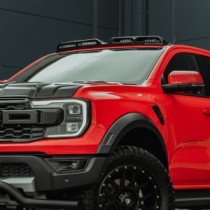 Ford Raptor 2023 - Intégration de feux de toit à LED Lazer Lights - Finition d'apprêt