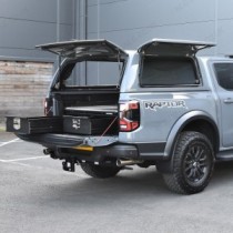 Ford Raptor 2023 - Toit rigide ProTop Gullwing avec porte arrière FRP en différentes couleurs