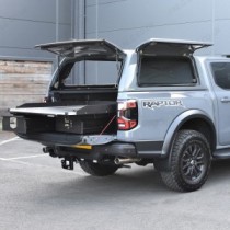 Ford Raptor 2023 - Toit rigide ProTop Gullwing avec porte arrière FRP en différentes couleurs