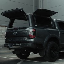 Ford Raptor 23- Toit Tomahawk Adventure - Aluminium avec revêtement Black Rhino