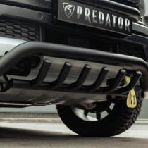 Ford Raptor 2023- Barre de spoiler noire de 70 mm avec barres d'essieu