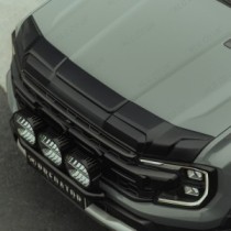 Capot blindé noir mat du Ford Raptor 2023