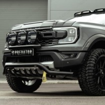 Capot blindé noir mat du Ford Raptor 2023