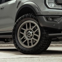 Jante en alliage Predator Dakar 20" pour Ford Raptor 2023 - Gris métallisé