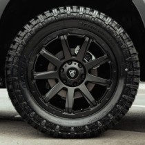 Jante en alliage Predator Hurricane 20" pour Ford Raptor 2023 - Noir mat