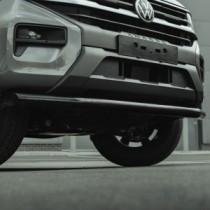 VW Amarok 2023- Barre de spoiler City noire 76 mm / barre avant