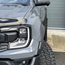 Jante en alliage emblématique Predator de 20 po pour Ford Raptor 2023 - Noir mat