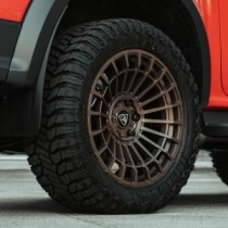 Jante en alliage emblématique Predator de 20 po pour Ford Raptor 2023 - Bronze