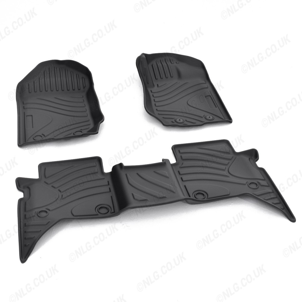 Planchers de plancher 3D Premium pour Ford Raptor 2019-2022