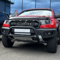 Pare-buffle noir en forme de A pour Ford Raptor 2019-2022