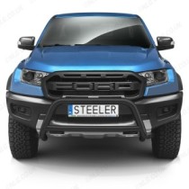 Pare-buffle noir en forme de A pour Ford Raptor 2019-2022