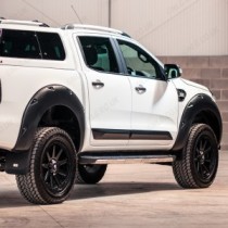 Garniture latérale de porte inférieure noire mate pour Ford Raptor 2019-2022