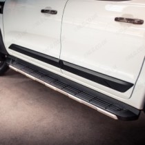 Garniture latérale de porte inférieure noire mate pour Ford Raptor 2019-2022