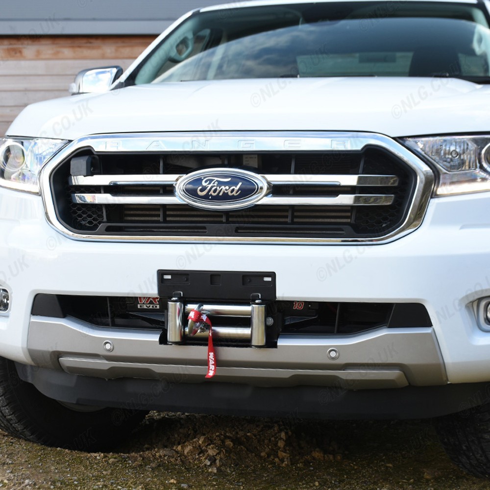 Support de treuil caché pour Ford Ranger 2019-2022 - Pare-chocs avant