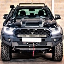 Pare-chocs de récupération de treuil Predator avant pour Ford Ranger 2019-2022