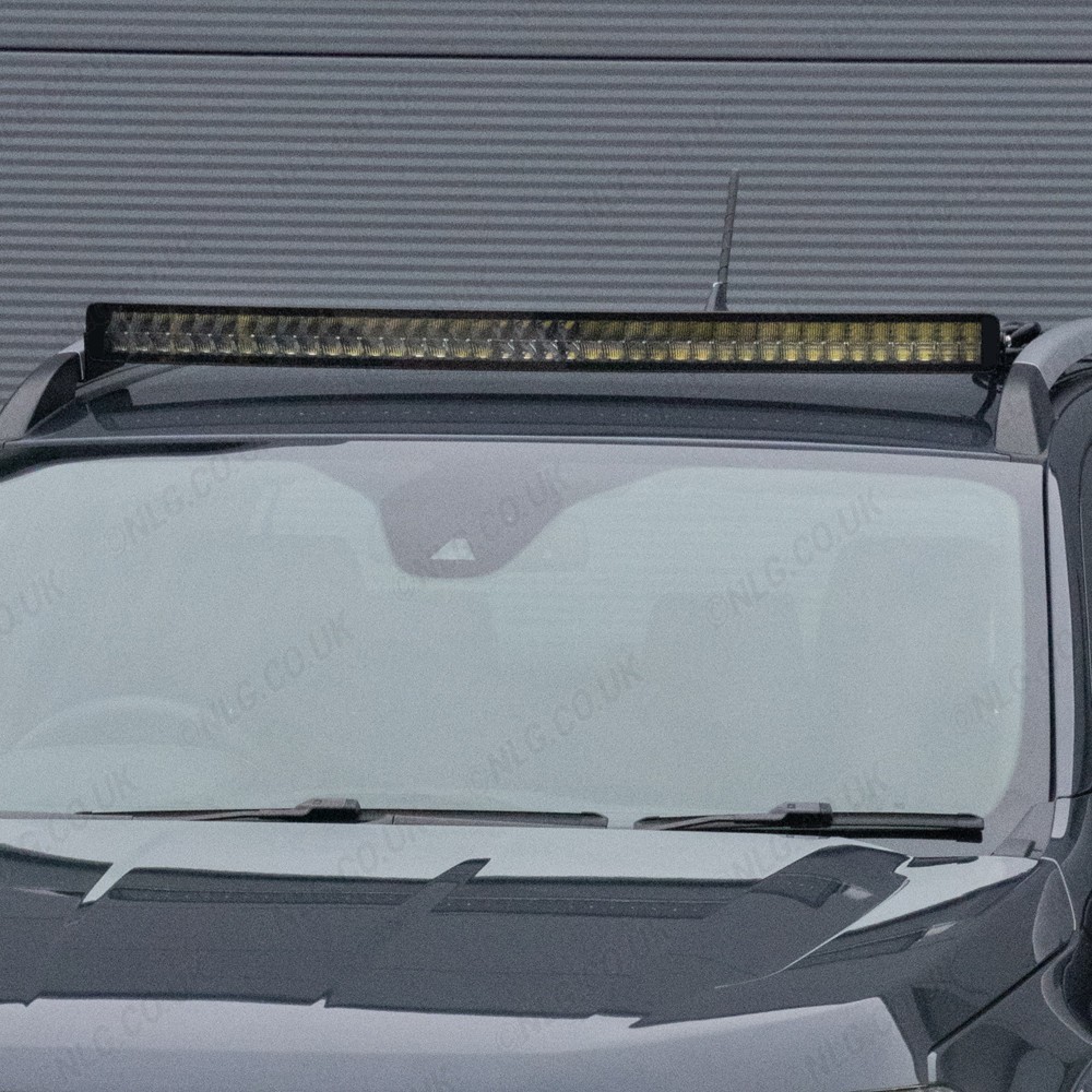 Barre lumineuse sans cadre Predator 40 po avec intégration au toit pour Ford Ranger 2019 et plus