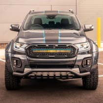 Kit d'intégration de calandre sans cadre à double rangée de 30 pouces pour Ford Ranger 2019 sur Predator Vision - Noir