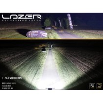 Barre lumineuse de toit LED T24 Evolution Lazer Lamps pour Ford Ranger 2019