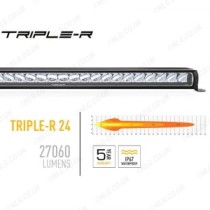 Barre lumineuse de toit à 24 DEL Triple-R de Lazer Lamps pour Ranger Raptor 2019-2022