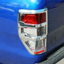 Couvre-feux arrière chromés pour Ford Ranger 2019-2022