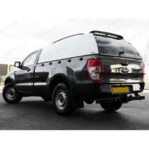 Toit rigide commercial Carryboy 560 pour Ford Ranger Single Cab 2012-2022 - Blanc