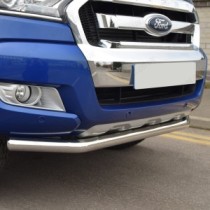 Barre de spoiler en acier inoxydable de 76 mm pour Ford Ranger 2019-2022