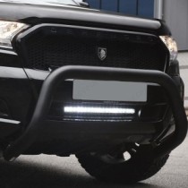 Pare-buffle noir en forme de A pour Ford Ranger 2019-2022 76 mm