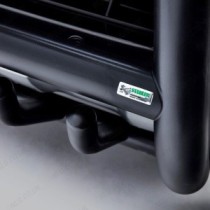 Barres de toit noires de 70 mm avec barres d'essieu pour Ford Ranger 2019-2022