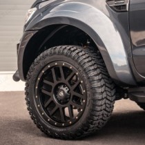 Jante en alliage Predator Dakar 18" pour Ford Ranger 2012-2022 - Noir mat