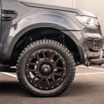 Jante en alliage Predator Dakar 18" pour Ford Ranger 2012-2022 - Noir mat