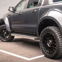 Jante en alliage Predator Dakar 18" pour Ford Ranger 2012-2022 - Noir mat