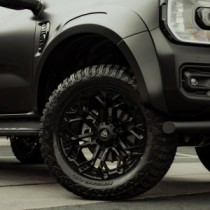 Jante en alliage noir Predator Scorpion de 20 po pour Ford Ranger