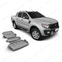 Plaques de protection de soubassement en alliage de 4 mm pour Ford Ranger 2012-2019