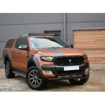 Kit d'intégration de barres de toit à LED à double courbure pour Ford Ranger 2016-2019