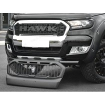 Calandre en maille de style Raptor Predator pour Ford Ranger 2016-19 en noir mat