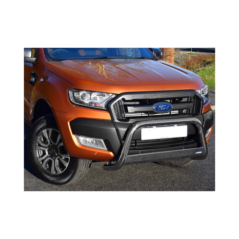 Pare-buffle en acier inoxydable de 63 mm pour Ford Ranger 2016-2019