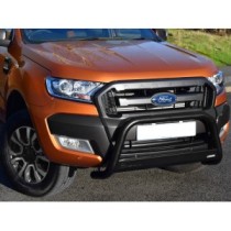 Pare-buffle noir en forme de A pour Ford Ranger 2016-2019 63 mm